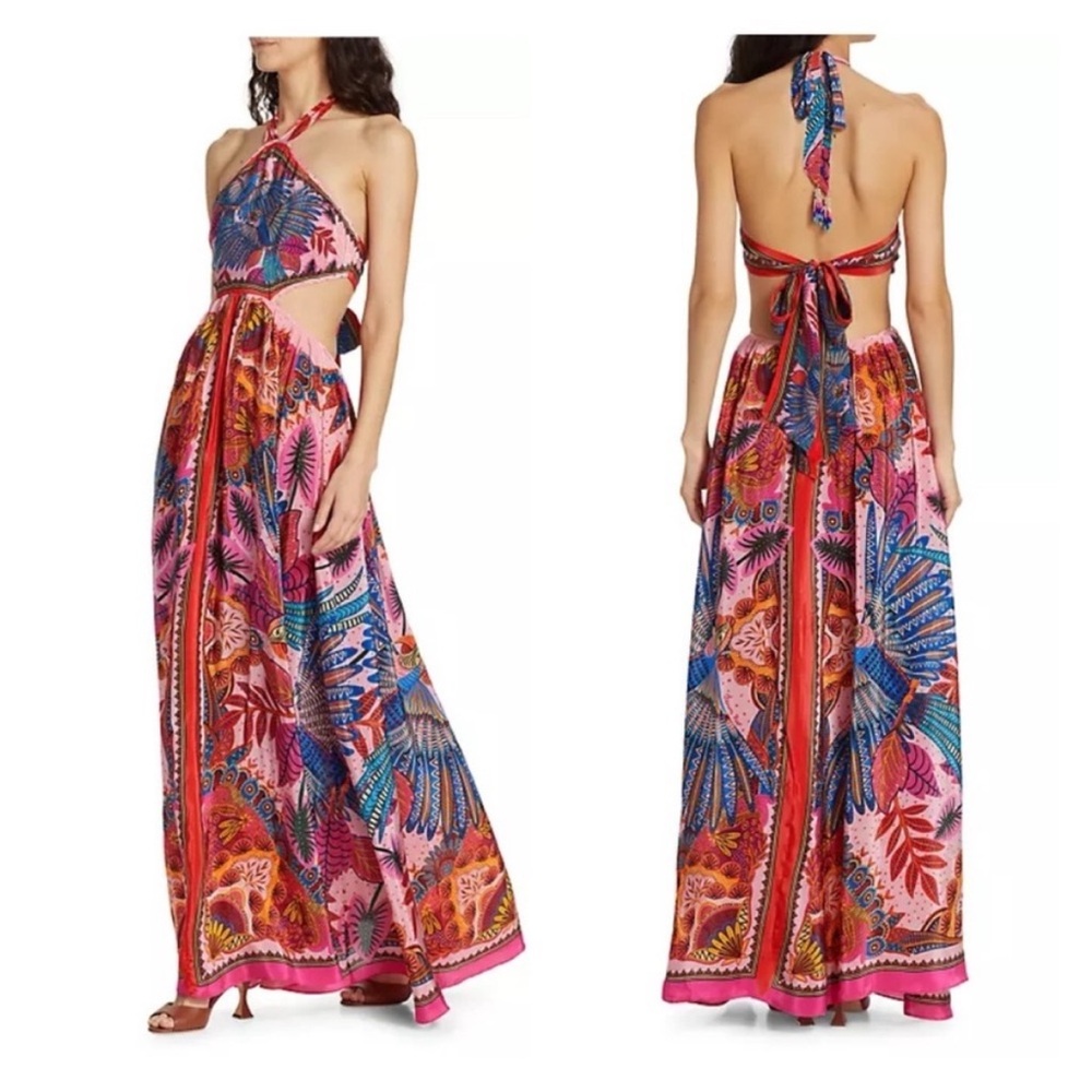FARM Rio Colorful Maxi Dress